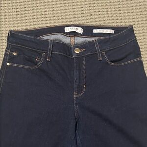 GUESS Women's Sexy Curve High Rise Dark Jeans